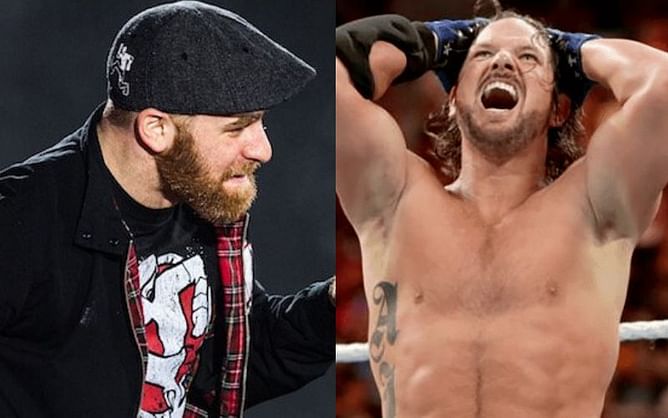 Sami Zayn sends a not-so-subtle threat to AJ Styles