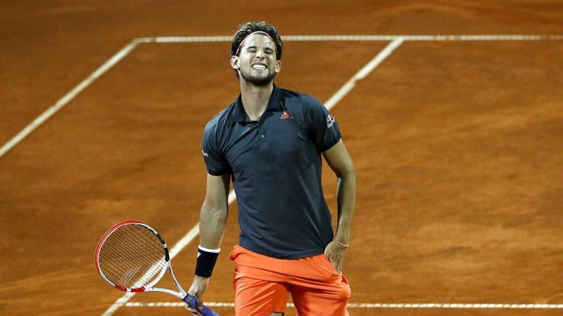 Dominic Thiem is currently at Nice for the Ultimate Tennis Showdown
