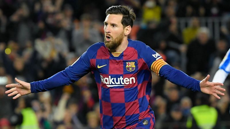 Lionel Messi is one strike shy of 700 career goals