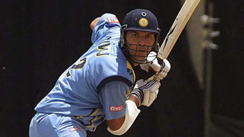 Yuvraj Singh scored a brilliant 84 in his debut international innings
