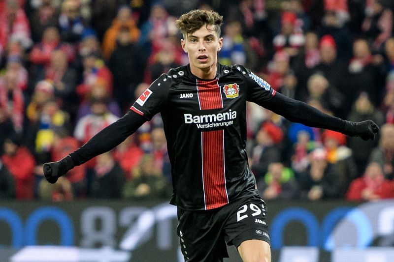 Kai Havertz was praised by Liverpool manager Jurgen Klopp recently 