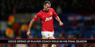 EPL legend Giggs says he was 'more of a player than a coach' during his final season
