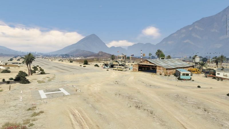 Trevor&#039;s Airstrip in Sandy Shores