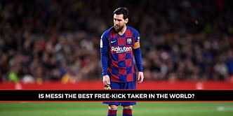 Best in the world? Stats reveal astonishing extent of Barcelona icon Lionel Messi's free-kick prowess