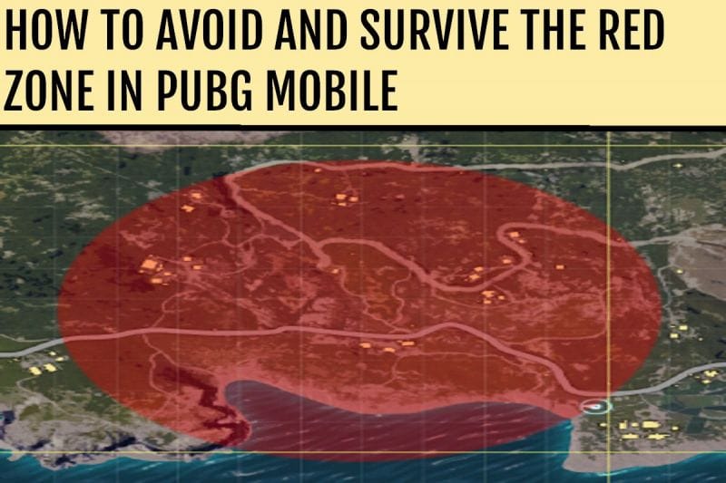 PUBG tips How to avoid and survive red zones in PUBG Mobile