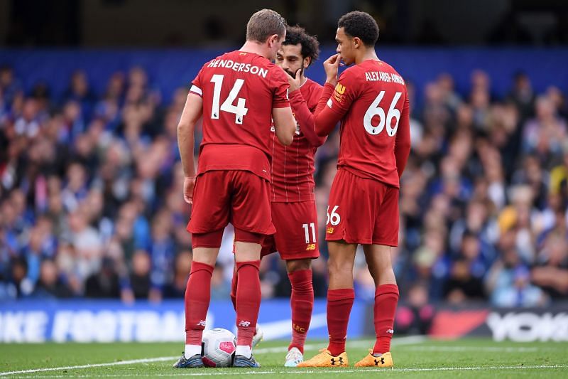 Trent Alexander-Arnold scored an excellent free-kick against Chelsea