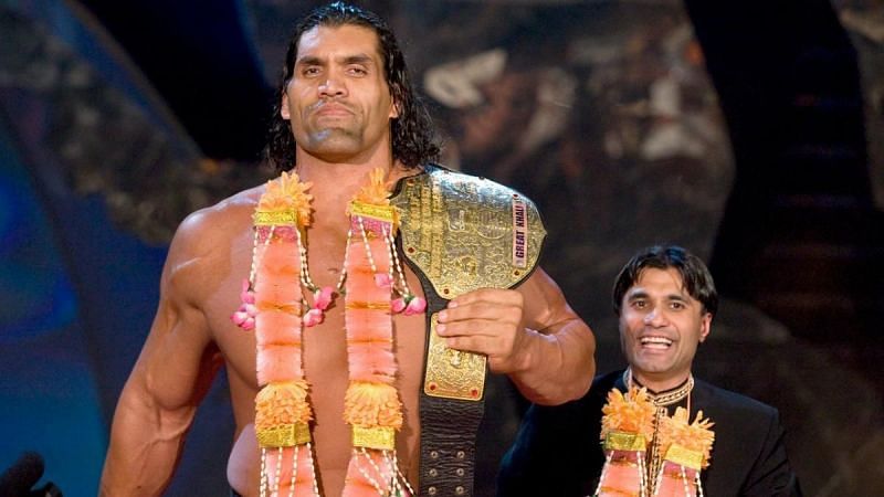 The Great Khali and Ranjin Singh