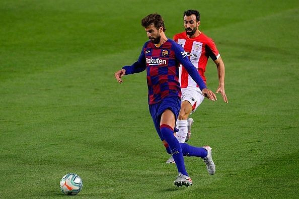 Pique has been in fine form since the restart