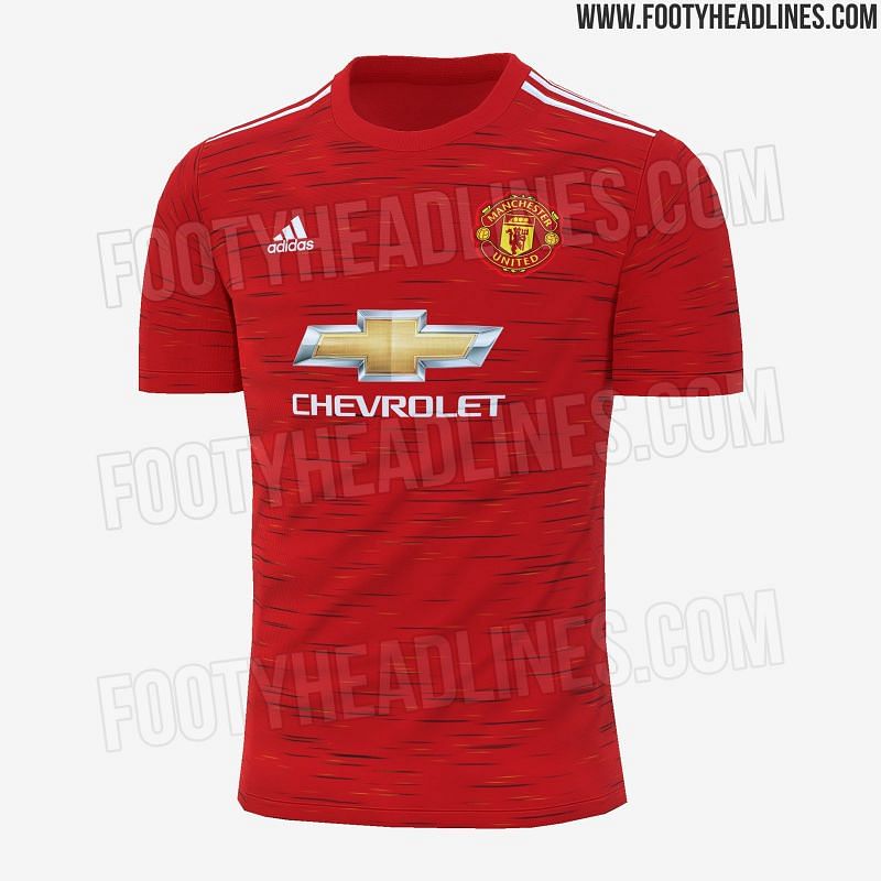 Leaked picture of EPL side Manchester United&#039;s home kit for 2020/21 season