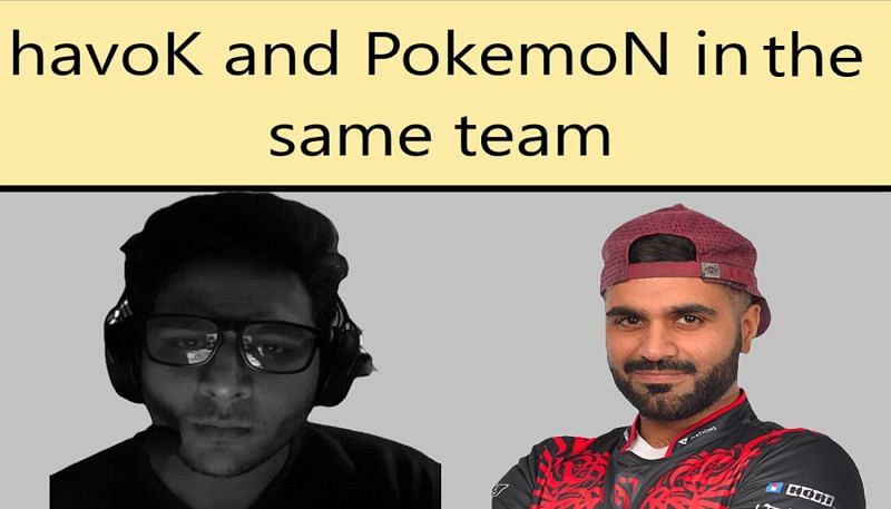 havoK and PokemoN in the same CS GO roster (Picture Source: hltv.org and Saad Ahemed/FB)