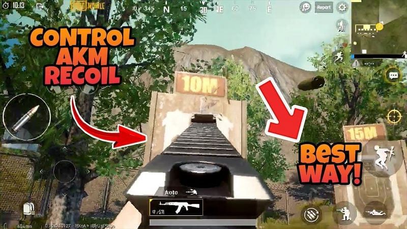 How to control the recoil of AKM