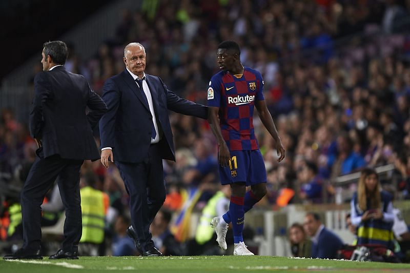 Dembele&#039;s time at Barcelona is seemingly coming to an end