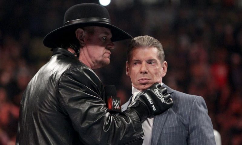 The Undertaker told Vince McMahon he&#039;s a shower singer