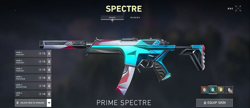 Second Variant of Prime Spectre