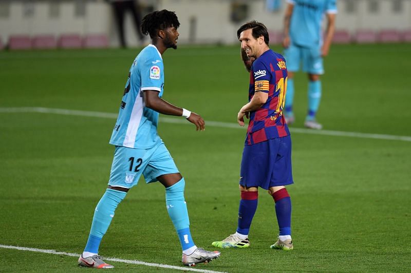 Lionel Messi edged closer to yet another milestone