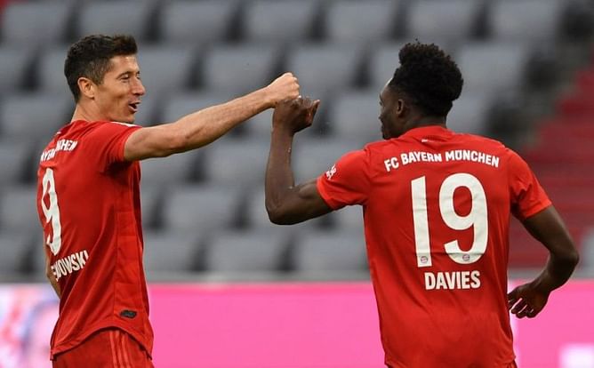 Bundesliga 2019/20: Alphonso Davies, Kai Havertz and more in Team of the Month for May