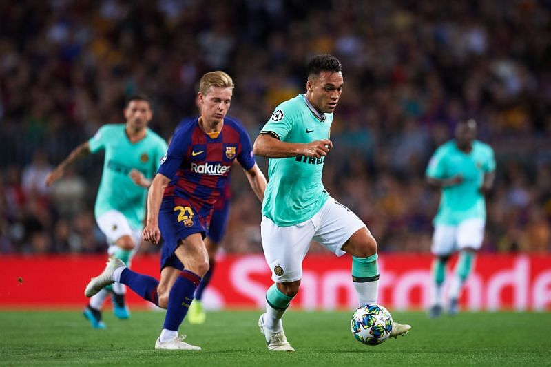 Lautaro Martinez has done well against Barcelona in the past