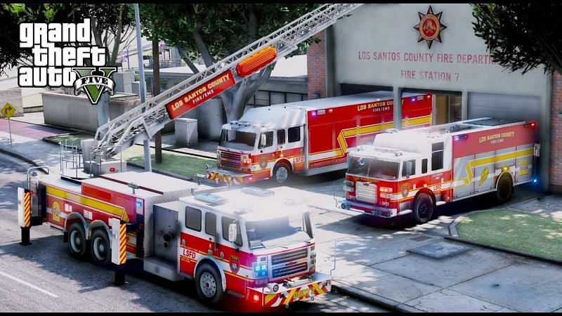 Fire Stations in GTA 5 (Image Courtesy: YouTube)