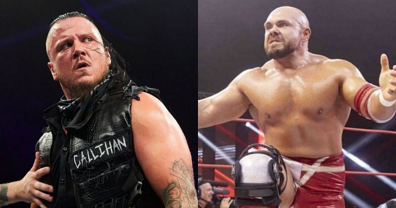 Sami Callihan and Michael Elgin.