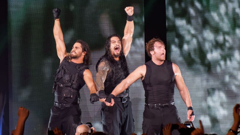 The Shield in WWE - Roman Reigns, Dean Ambrose, and Seth Rollins