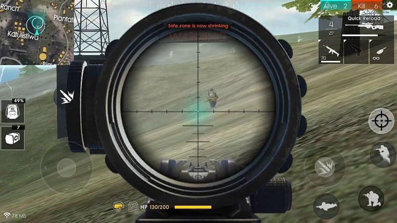 Sniper Rifles in Garena Free Fire：decide your triumph in far range