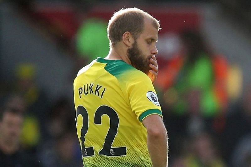 Teemu Pukki looked like a striker completely short of confidence