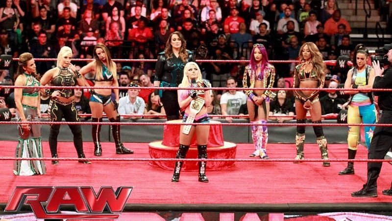 Alexa Bliss dominated the RAW women&#039;s division