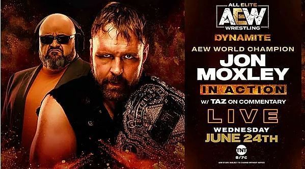 AEW Champion Jon Moxley will be in action