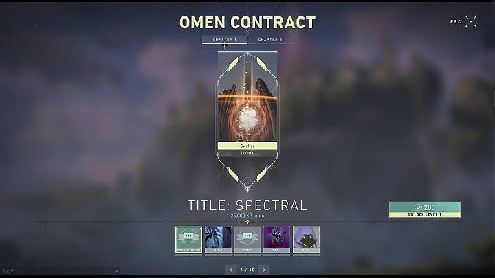 Valorant Omen agent contract (Image Credits: Game Guides)