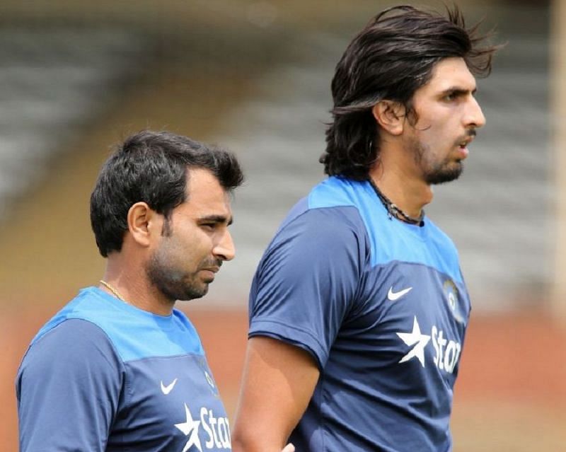 Mohammad Shami and Ishant Sharma are the pillars of the Indian fast bowling attack