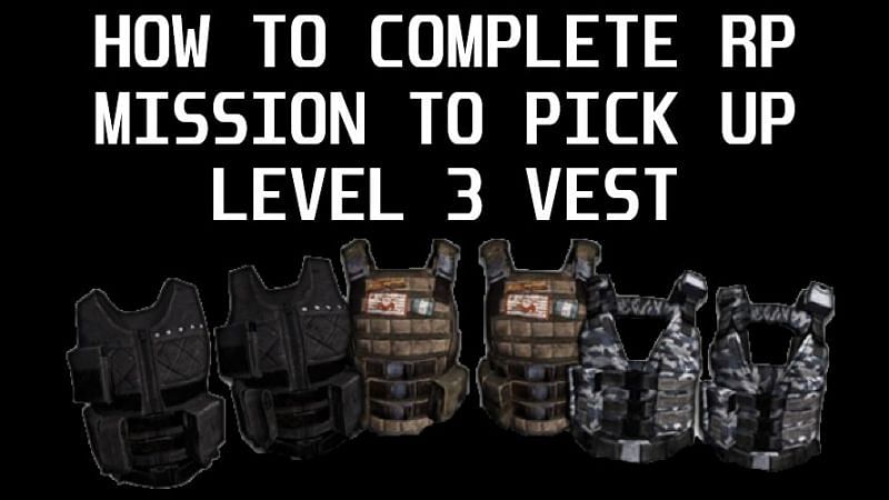How to complete the RP mission to pick up military vests