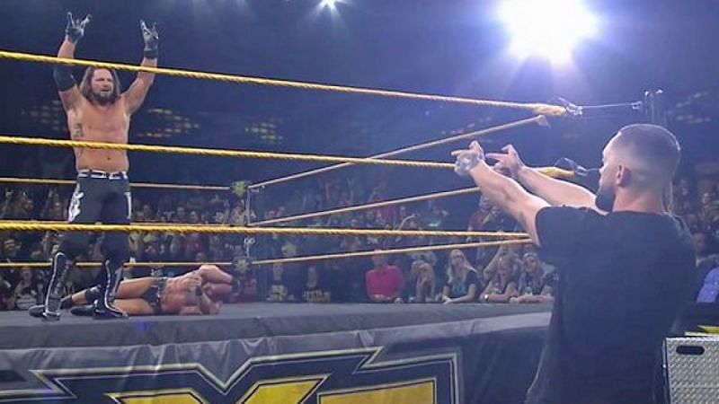 AJ Styles facing-off Finn Balor in NXT