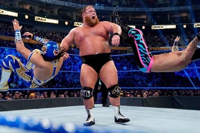 WWE's Otis shares a picture of his that should be on Sports Illustrated's cover