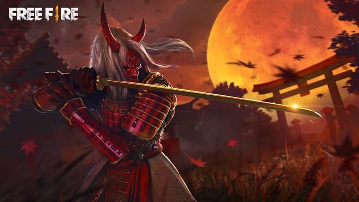 free fire samurai skin
