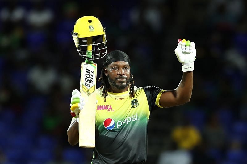 Chris Gayle played for the Jamaica Tallawahs in CPL 2019