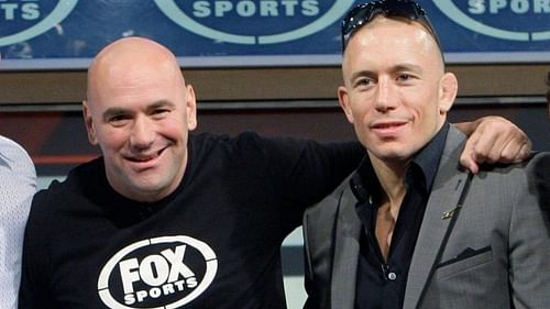 Dana White didn't include Georges St-Pierre on his Mount Rushmore of MMA