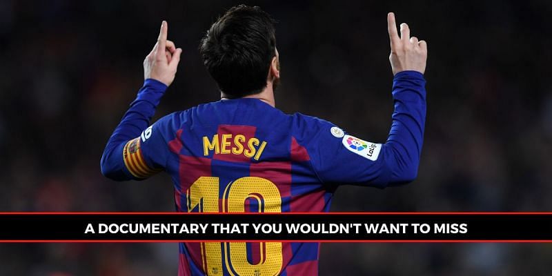 Lionel Messi celebrates after scoring against Real Sociedad