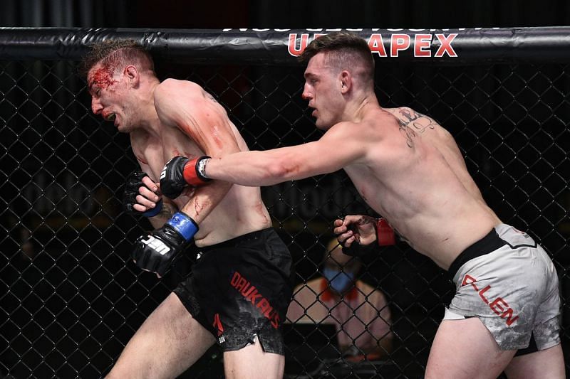 After three UFC wins in a row, it's time for a step up for prospect Brendan Allen