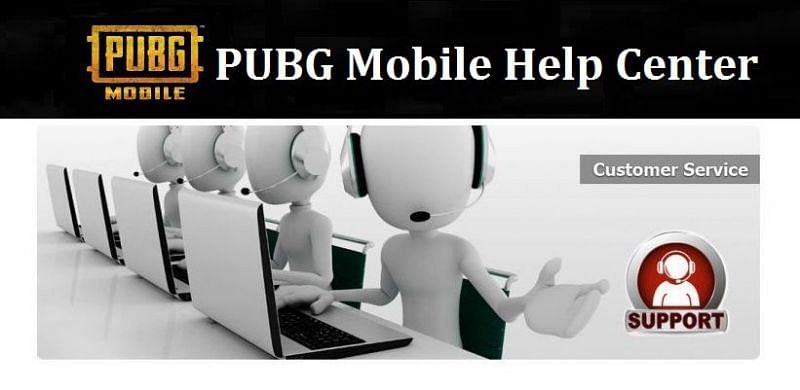 PUBG Mobile help center/customer support