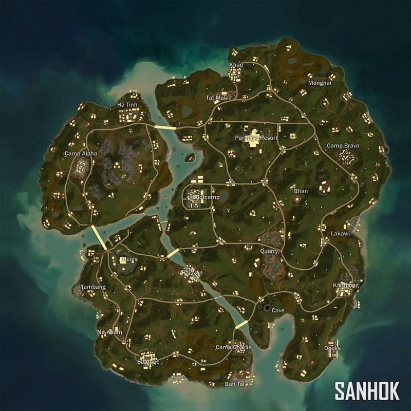 Sanhok in PUBG Mobile