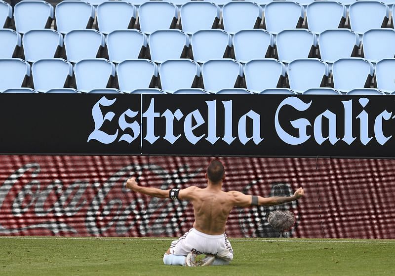 Iago Aspas scored against Barcelona once again