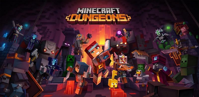 Minecraft Dungeons is available on Xbox One, Microsoft Windows, PS4 and Nintendo Switch