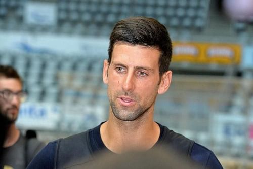 Novak Djokovic hasn't yet been tested for COVID-19