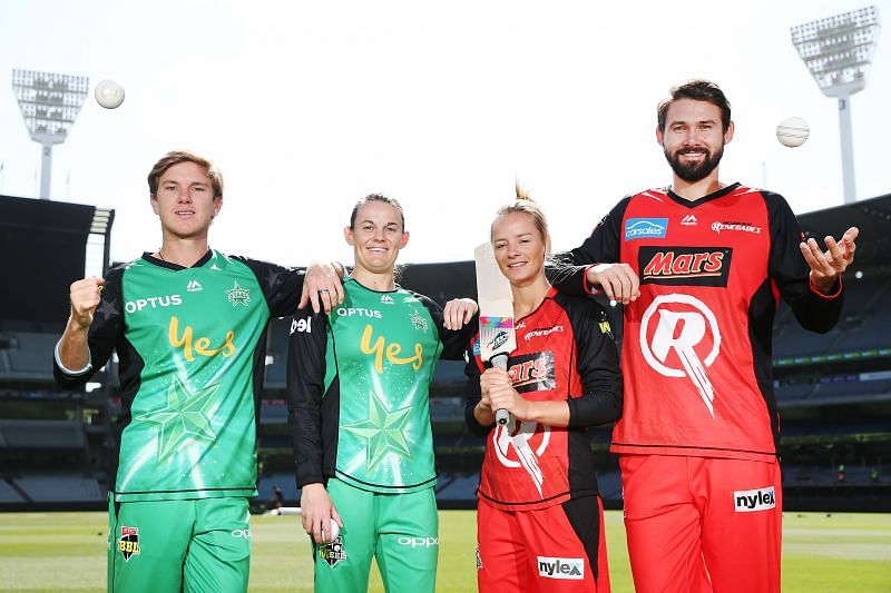 Danielle Wyatt plays for the Melbourne Renegades in Big Bash League