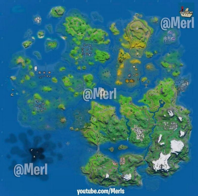 New Fortnite Update Map Chapter 3