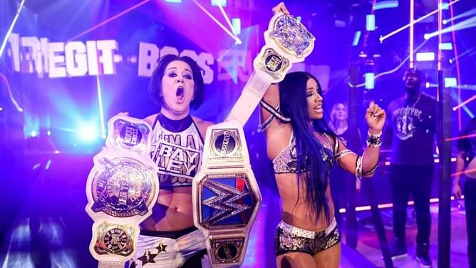 Billie Kay sends a warning to new WWE Women's Tag Team Champions Sasha Banks and Bayley