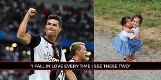 Cristiano Ronaldo shares heartwarming picture of his daughters as talisman edges closer to football return