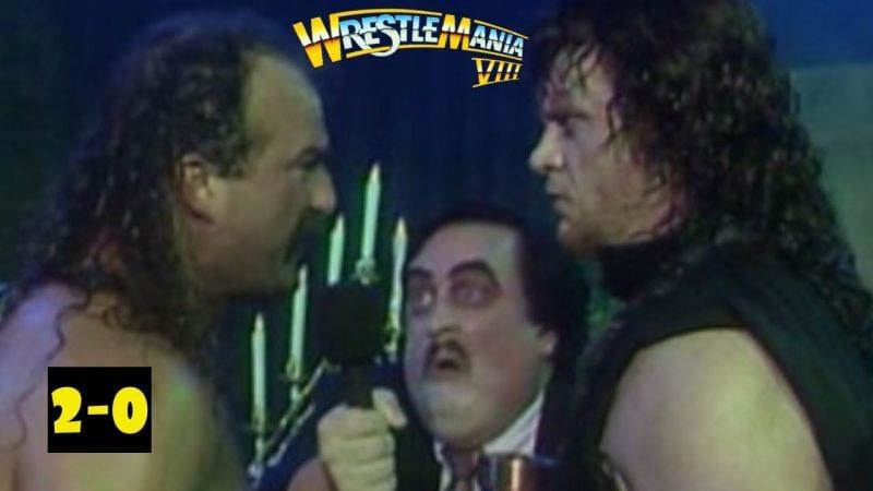 Undertaker&#039;s second win at WrestleMania was against Jake Roberts