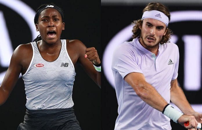 Coco Gauff and Stefanos Tsitsipas