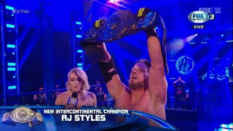 AJ Styles as the Intercontinental Champion just feels right